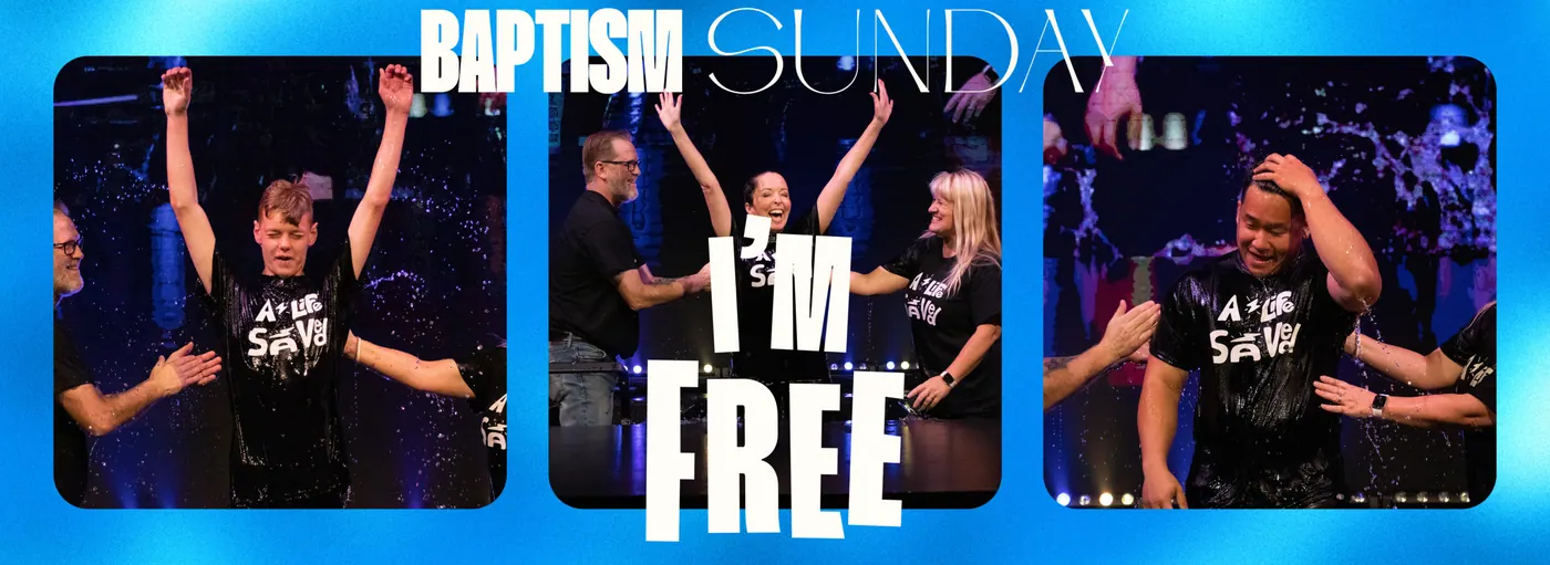 Baptism Service, March 2024 sermon at Venue Church Airdrie